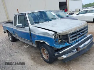 1993 Ford F-150 with VIN 1FTEX15N7PKA49044, listed as a IAAI auction lot 42058522 with Not provided miles and . Bid and sale history available at DreamBid. Image 1.