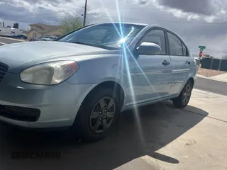 2008 Hyundai Accent GLS with VIN KMHCN46C68U190250, listed as a Copart auction lot 52031835 with 238,026 mi miles and Salvage Title. Bid and sale history available at carsss.com. Image 2.