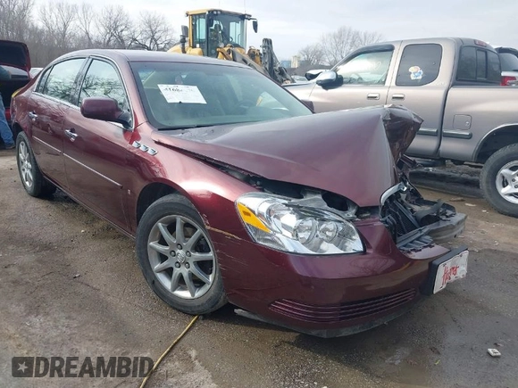 2006 Buick Lucerne CXL with VIN 1G4HD57226U250025, listed as a IAAI auction lot 41688479 with 111,624 mi miles. Bid and sale history available at carsss.com. Image 1.