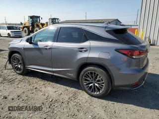 2022 Lexus RX with VIN 2T2YGMDA3NC080976, listed as a Copart auction lot 66697824 with 15,536 mi miles and Salvage Title. Bid and sale history available at carsss.com. Image 2.