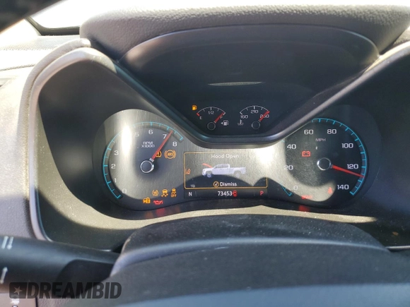 2019 GMC Canyon 2WD SLE with VIN 1GTG5CEN0K1354796, listed as a Copart auction lot 48910724 with 73,453 mi miles and Salvage Title. Bid and sale history available at carsss.com. Image 9.