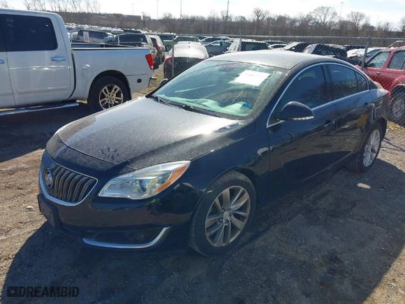 2014 Buick Regal with VIN 2G4GK5EX9E9307493, listed as a IAAI auction lot 41663560 with 83,053 mi miles. Bid and sale history available at carsss.com. Image 2.