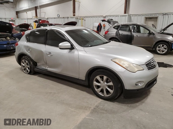 2008 Infiniti EX Journey with VIN JNKAJ09F48M352820, listed as a Copart auction lot 83404474 with 156,772 mi miles and Non Repairable. Bid and sale history available at DreamBid. Image 4.