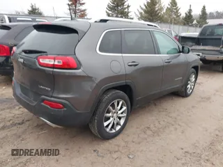 2018 Jeep Cherokee Limited with VIN 1C4PJMDXXJD502325, listed as a IAAI auction lot 41678953 with 52,951 mi miles. Bid and sale history available at carsss.com. Image 4.