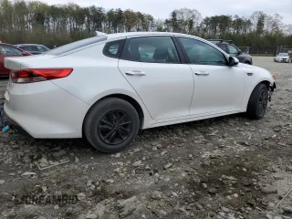 2017 Kia Optima LX with VIN KNAGT4L39H5146413, listed as a Copart auction lot 52831075 with 50,668 mi miles and Salvage Title. Bid and sale history available at carsss.com. Image 3.
