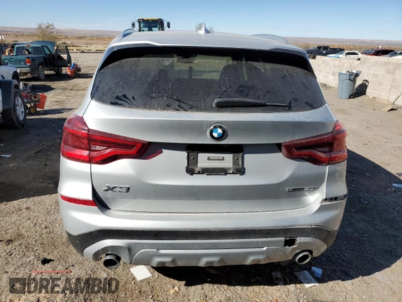 2020 BMW X3 sDrive30i with VIN 5UXTY3C0XLLU70914, listed as a Copart auction lot 80988354 with 69,662 mi miles and Salvage Title. Bid and sale history available at DreamBid. Image 6.