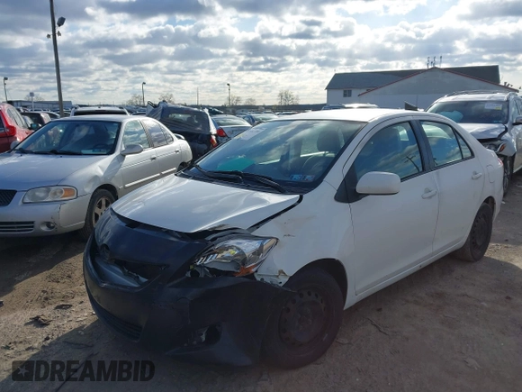 2008 Toyota Yaris with VIN JTDBT903284035531, listed as a IAAI auction lot 41591330 with 142,123 mi miles. Bid and sale history available at carsss.com. Image 6.