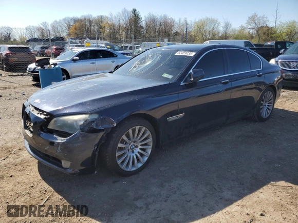 2011 BMW 7 Series 750i xDrive с VIN WBAKC6C59BC394610, выставлен на аукционе Copart как лот 52459035 с пробегом 171 581 миль миль и Списание • Salvage title. История ставок и продаж доступна на DreamBid. Изображение 1.
