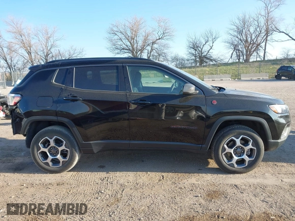 2022 Jeep Compass Trailhawk с VIN 3C4NJDDB1NT133835, выставлен на аукционе IAAI как лот 42021773 с пробегом 47 671 миль миль и . История ставок и продаж доступна на DreamBid. Изображение 14.