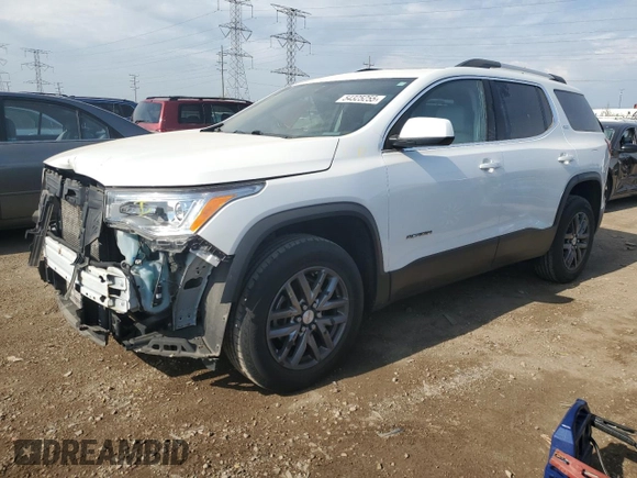 2018 GMC Acadia SLT z VIN 1GKKNULSXJZ180006, wystawiony jako Copart lot #54325255 z przebiegiem 99 033 mil mil oraz Szkoda całkowita • Salvage title. Historia ofert i sprzedaży dostępna na DreamBid. Obrazek 1.