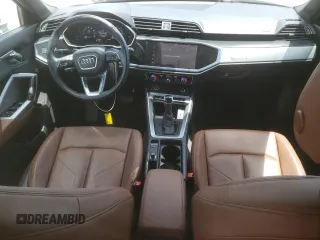 2021 Audi Q3 Premium with VIN WA1AUCF34M1155432, listed as a Copart auction lot 61790315 with 27,746 mi miles and Non repairable. Bid and sale history available at DreamBid. Image 8.