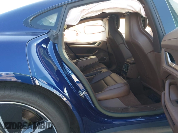 2022 Porsche Taycan with VIN WP0AA2Y17NSA14941, listed as a IAAI auction lot 41101582 with Not Provided miles and . Bid and sale history available at DreamBid. Image 8.