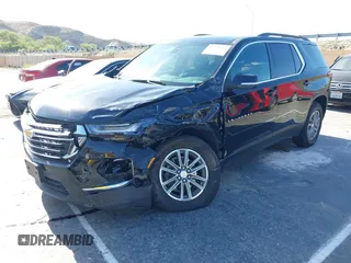 2023 Chevrolet Traverse LT Cloth with VIN 1GNERGKW4PJ317961, listed as a IAAI auction lot 42271913 with 10,758 mi miles and . Bid and sale history available at DreamBid. Image 6.