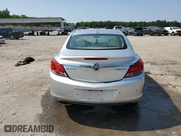 2012 Buick Regal Premium 1 with VIN 2G4GS5EK6C9135618, listed as a Copart auction lot 58575925 with 167,706 mi miles and Salvage title. Bid and sale history available at DreamBid. Image 6.