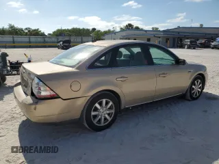 2008 Ford Taurus SEL with VIN 1FAHP24W48G156205, listed as a Copart auction lot 54774345 with 108,352 mi miles and Salvage Title. Bid and sale history available at carsss.com. Image 3.