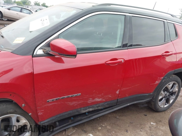 2021 Jeep Compass Limited with VIN 3C4NJDCB4MT515891, listed as a IAAI auction lot 42430460 with 46,119 mi miles and . Bid and sale history available at DreamBid. Image 14.