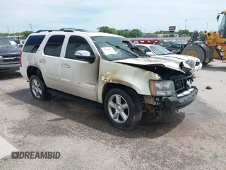 2013 Chevrolet Tahoe LTZ with VIN 1GNSKCE09DR227659, listed as a IAAI auction lot 42164877 with Not provided miles and . Bid and sale history available at DreamBid. Image 1.