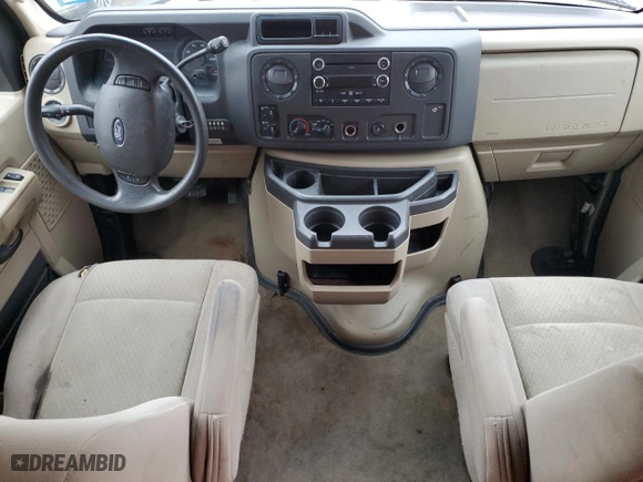 2009 Ford Econoline Wagon XL with VIN 1FBNE31L59DA66684, listed as a Copart auction lot 45388655 with 185,005 mi miles and Clean Title. Bid and sale history available at carsss.com. Image 8.
