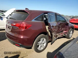 2015 Acura RDX Technology with VIN 5J8TB4H53FL025370, listed as a Copart auction lot 70135924 with Not Provided miles and Clean Title. Bid and sale history available at DreamBid. Image 3.