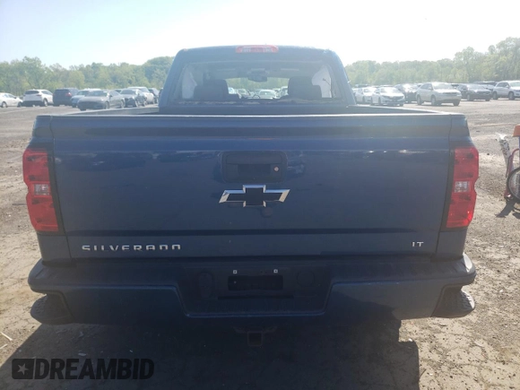 2017 Chevrolet Silverado 1500 LT with VIN 1GCVKREC2HZ372079, listed as a Copart auction lot 55375635 with 84,762 mi miles and Salvage Title. Bid and sale history available at DreamBid. Image 6.