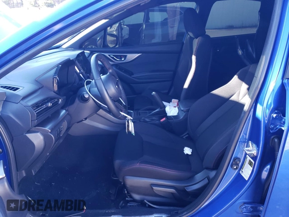 2022 Subaru WRX Premium with VIN JF1VBAF66N9015757, listed as a Copart auction lot 45162385 with 22,539 mi miles and Salvage Title. Bid and sale history available at carsss.com. Image 7.