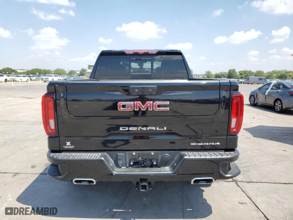 2022 GMC Sierra 1500 Limited Denali with VIN 1GTU9FEL6NZ146368, listed as a Copart auction lot 65822334 with 46,102 mi miles and Clean Title. Bid and sale history available at carsss.com. Image 6.