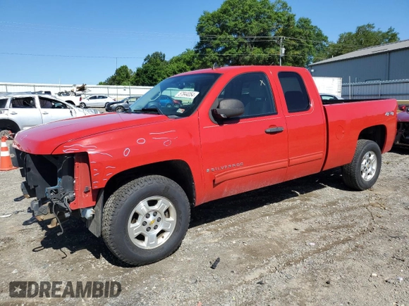 2009 Chevrolet Silverado 1500 LT with VIN 1GCEK29J59Z277579, listed as a Copart auction lot 57844054 with 237,306 mi miles and Salvage Title. Bid and sale history available at carsss.com. Image 1.