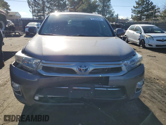 2012 Toyota Highlander Hybrid Limited with VIN JTEDC3EH8C2008943, listed as a Copart auction lot 81620464 with 105,499 mi miles and Salvage Title. Bid and sale history available at carsss.com. Image 5.