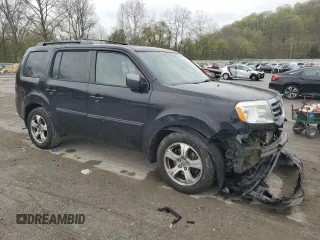 2013 Honda Pilot EX-L with VIN 5FNYF4H67DB040181, listed as a Copart auction lot 54472635 with 158,794 mi miles and Salvage Title. Bid and sale history available at carsss.com. Image 4.