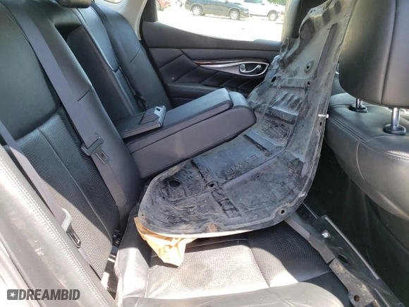 2012 Infiniti M37 with VIN JN1BY1AR5CM395829, listed as a Copart auction lot 56602914 with 0 mi miles and Salvage Title. Bid and sale history available at carsss.com. Image 10.