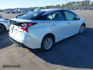 2022 Toyota Prius L Eco with VIN JTDKAMFU1N3162300, listed as a IAAI auction lot 41501371 with 16,521 mi miles. Bid and sale history available at carsss.com. Image 4.