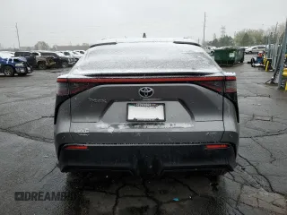 2024 Toyota bZ4X XLE with VIN JTMABACA2RA080949, listed as a Copart auction lot 53842705 with 4,348 mi miles and Salvage title. Bid and sale history available at DreamBid. Image 6.