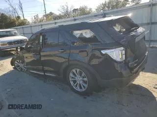 2021 Ford Explorer Limited with VIN 1FMSK7FH7MGC14517, listed as a Copart auction lot 45730845 with 44,469 mi miles and Salvage Title. Bid and sale history available at carsss.com. Image 2.