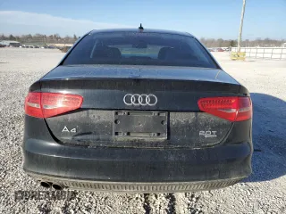 2014 Audi A4 Premium with VIN WAUBFAFL4EN037333, listed as a Copart auction lot 47190015 with 106,490 mi miles and Salvage Title. Bid and sale history available at carsss.com. Image 6.