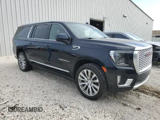 2023 GMC Yukon XL Denali with VIN 1GKS1JKL6PR342758, listed as a Copart auction lot 87909695 with 48,188 mi miles and Clean Title. Bid and sale history available at carsss.com. Image 4.