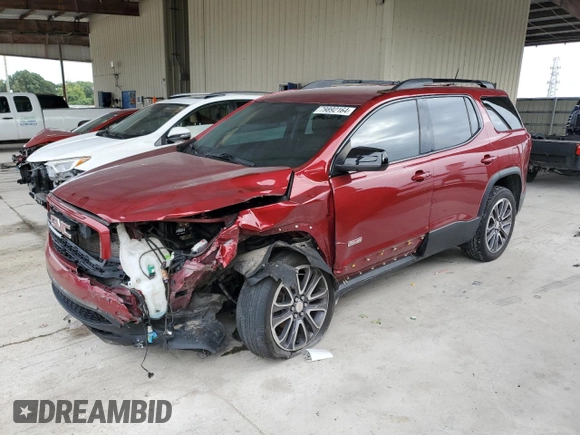 2019 GMC Acadia SLT with VIN 1GKKNVLS2KZ200658, listed as a Copart auction lot 79892164 with 76,846 mi miles and Salvage Title. Bid and sale history available at DreamBid. Image 1.