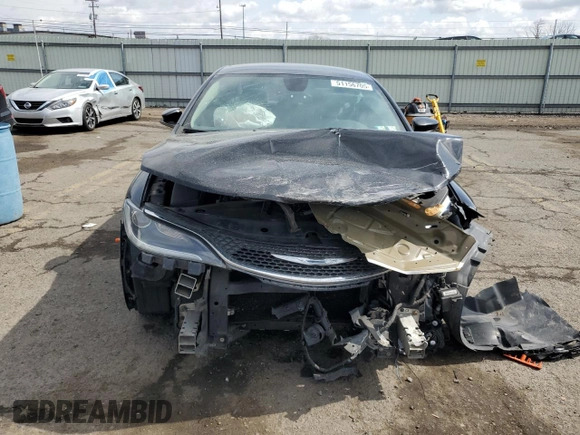 2015 Chrysler 200 Limited with VIN 1C3CCCAB9FN651729, listed as a Copart auction lot 51156705 with 163,926 mi miles and Salvage Title. Bid and sale history available at carsss.com. Image 5.