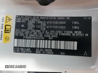2019 Lexus RX 450h with VIN 2T2BGMCA1KC033769, listed as a Copart auction lot 53275945 with 41,639 mi miles and Salvage title. Bid and sale history available at DreamBid. Image 15.