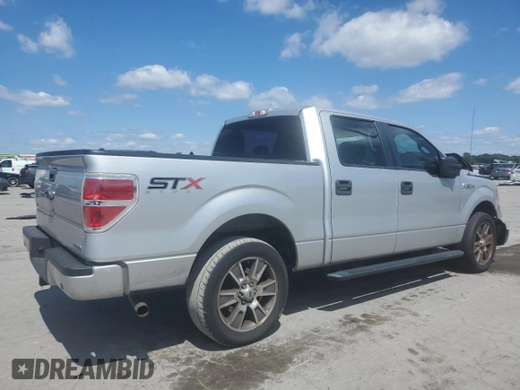 2014 Ford F-150 XL with VIN 1FTFW1CFXEKG42106, listed as a Copart auction lot 58229675 with 178,924 mi miles and Salvage title. Bid and sale history available at DreamBid. Image 3.