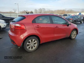 2014 Kia Rio EX with VIN KNADN5A3XE6405292, listed as a Copart auction lot 86518624 with 122,795 mi miles and Clean Title. Bid and sale history available at carsss.com. Image 3.