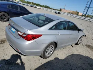 2011 Hyundai Sonata GLS with VIN 5NPEB4ACXBH225550, listed as a Copart auction lot 54182365 with 111,126 mi miles and Salvage Title. Bid and sale history available at carsss.com. Image 3.