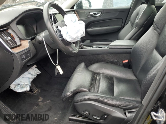 2019 Volvo XC60 Inscription with VIN LYV102RL5KB229406, listed as a Copart auction lot 48682335 with 58,830 mi miles and Salvage title. Bid and sale history available at DreamBid. Image 7.
