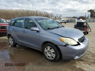 2006 Toyota Matrix STD with VIN 2T1KR32E46C622995, listed as a Copart auction lot 47168145 with 158,383 mi miles and Salvage Title. Bid and sale history available at carsss.com. Image 4.