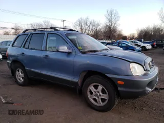 2003 Hyundai Santa Fe with VIN KM8SB12B43U404290, listed as a Copart auction lot 87488764 with 105,492 mi miles and Clean Title. Bid and sale history available at carsss.com. Image 4.