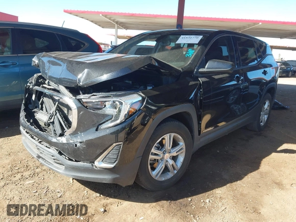 2019 GMC Terrain SLE with VIN 3GKALMEV1KL155433, listed as a IAAI auction lot 41831770 with 49,643 mi miles. Bid and sale history available at carsss.com. Image 17.