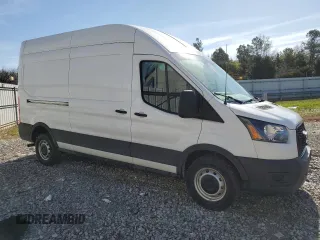 2023 Ford Transit Cargo with VIN 1FTBR1X88PKA30801, listed as a Copart auction lot 46053854 with 29,487 mi miles and Clean Title. Bid and sale history available at DreamBid. Image 4.