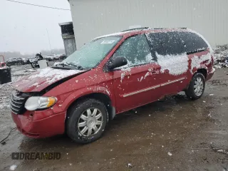 2007 Chrysler Town & Country LWB Touring with VIN 2A4GP54L37R100616, listed as a Copart auction lot 86968914 with 115,413 mi miles and Clean Title. Bid and sale history available at carsss.com. Image 1.