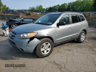 2009 Hyundai Santa Fe GLS z VIN 5NMSG73D89H275768, wystawiony jako Copart lot #58555385 z przebiegiem 87 033 mil mil oraz Szkoda całkowita • Salvage title. Historia ofert i sprzedaży dostępna na DreamBid. Obrazek 1.