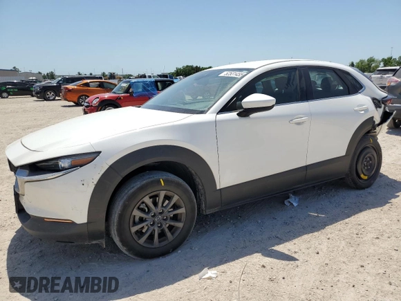 2023 Mazda CX-30 S with VIN 3MVDMBAM3PM575394, listed as a Copart auction lot 52531455 with 51,155 mi miles and Salvage title. Bid and sale history available at DreamBid. Image 1.