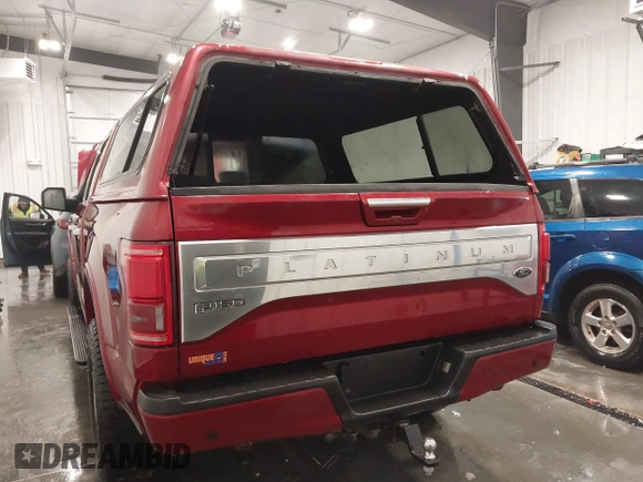 2015 Ford F-150 XLT with VIN 1FTEW1EG5FFB90898, listed as a IAAI auction lot 41617424 with 128,587 mi miles. Bid and sale history available at carsss.com. Image 6.